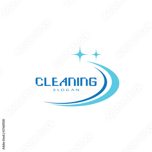 Cleaning Logo Template vector symbol