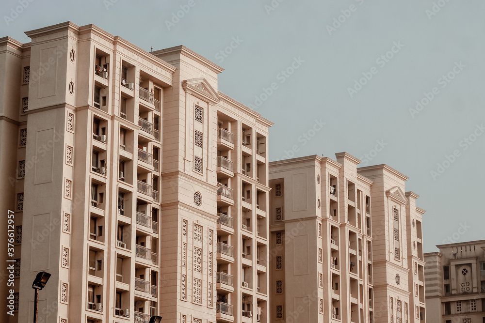residential building in the city residential building in the city