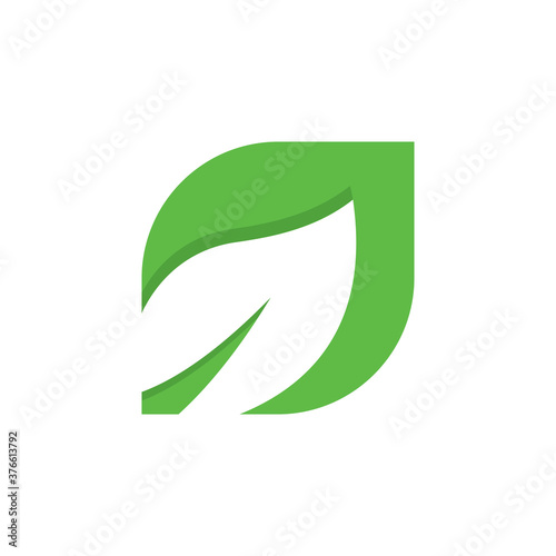 Abstract Leaf Vector , Nature Logo