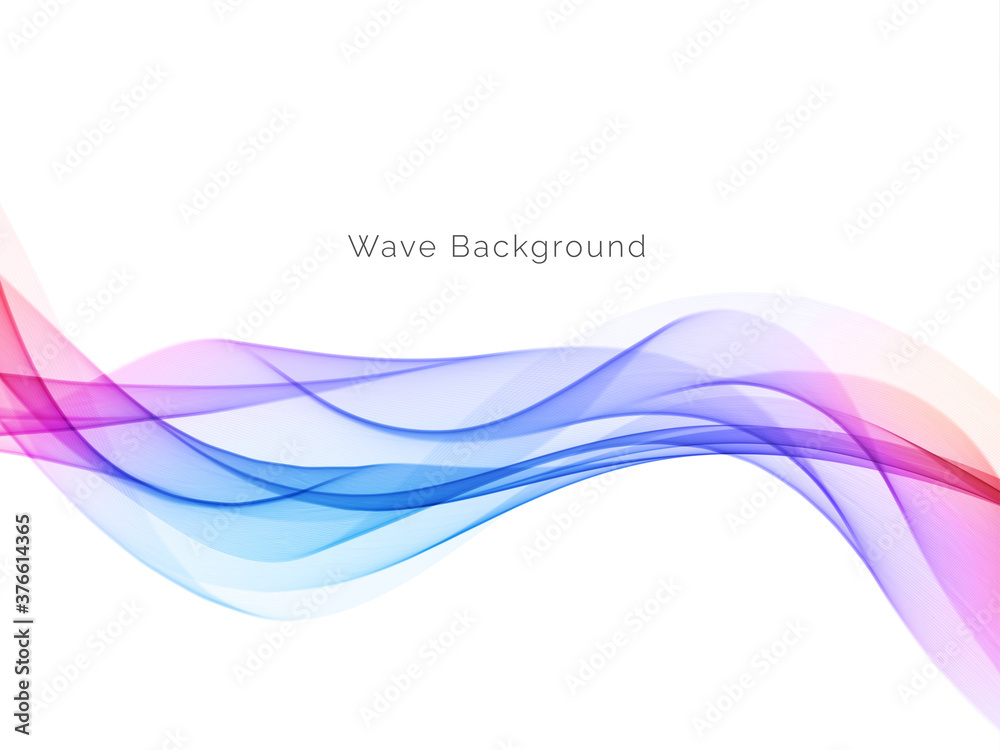 Colorful dynamic wave design stylish background Colorful dynamic wave design stylish background