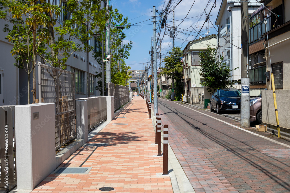 住宅街 / 町並み /歩道