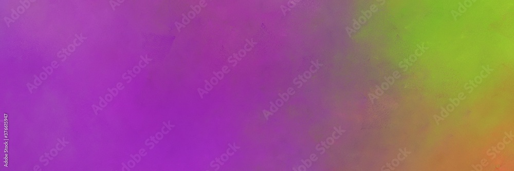 abstract colorful gradient background and moderate violet, yellow green and pastel brown colors. can be used as canvas, background or banner