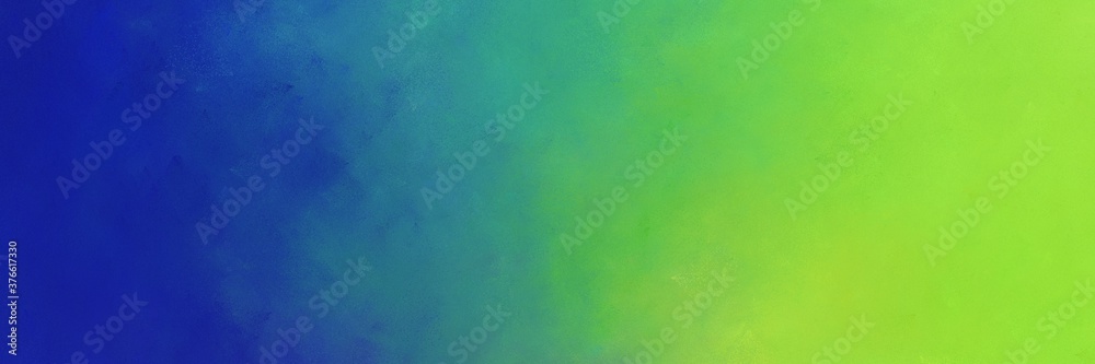 abstract colorful gradient backdrop and moderate green, yellow green and midnight blue colors. art can be used as background or texture