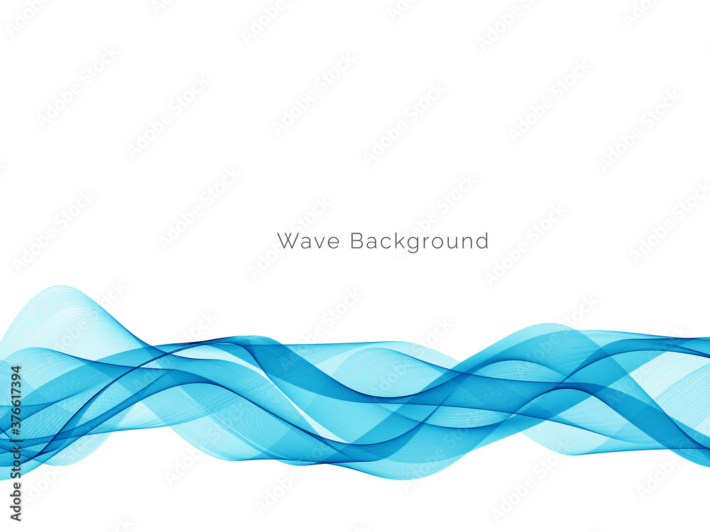 Blue wave design minimal motion background Blue wave design minimal motion background