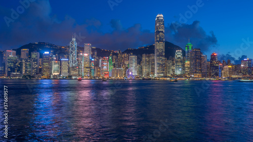 Hong Kong Skyline at Night. © JoseMario