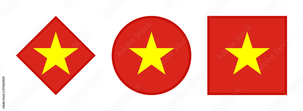 vietnam flag icon set. isolated on white background
vietnam flag icon set. isolated on white background