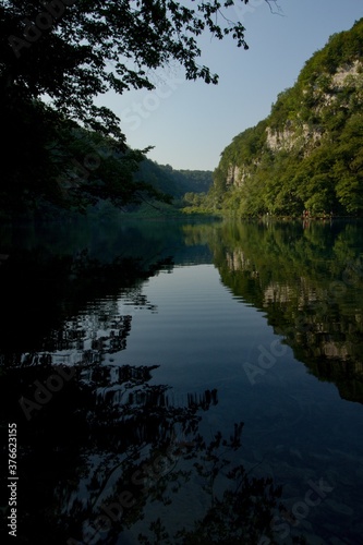 Cascades and waterfalls in the landscape of Plitvice Lakes National Park  Plitvi  ka jezera   Croatia  southeast Europe  UNESCO World Heritage