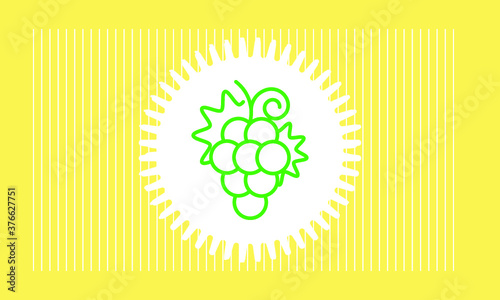 grape icon vector