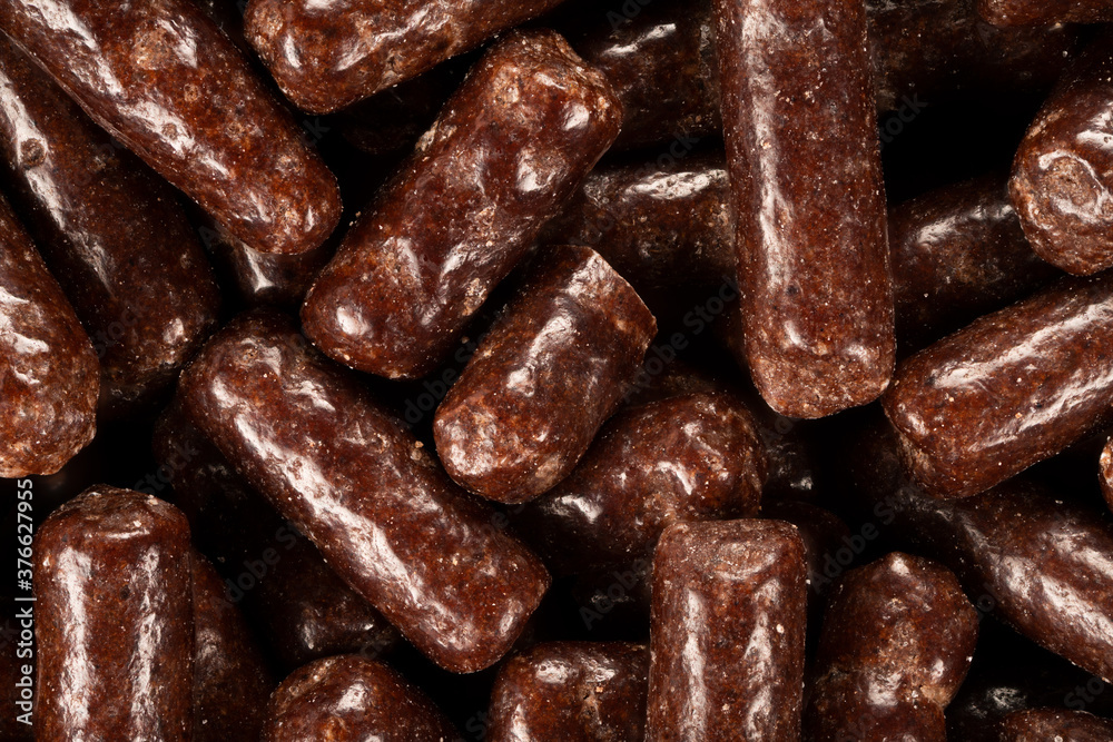 Chocolate Sprinkles Texture Close-Up Macro Background Wallpaper