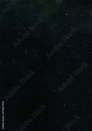Milky Way and stars in outer space