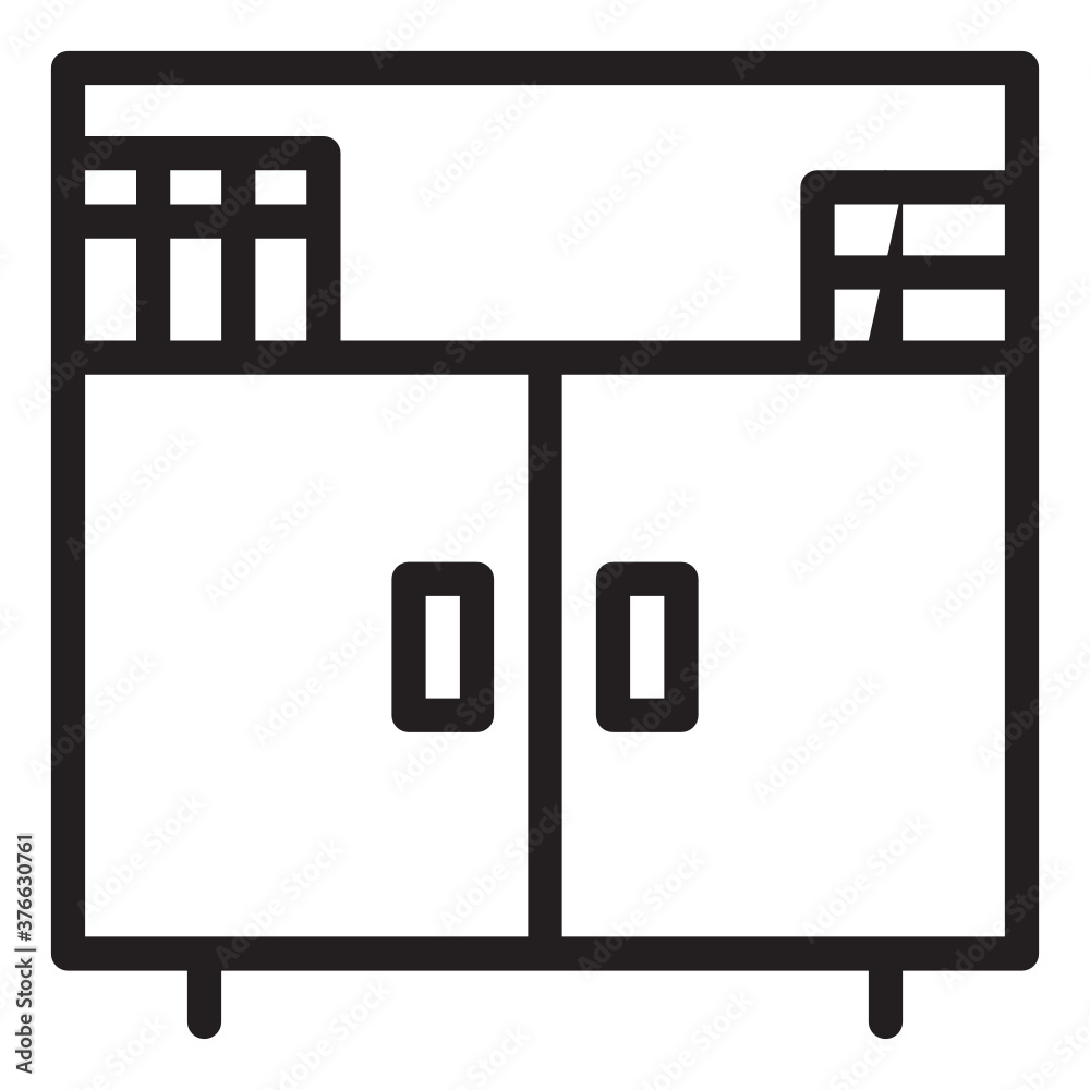 Furniture line style icon. suitable for your creative project Furniture line style icon. suitable for your creative project