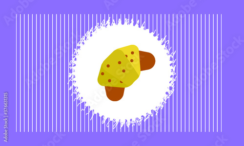 croissant vector icon