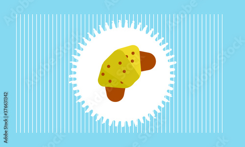 croissant vector icon