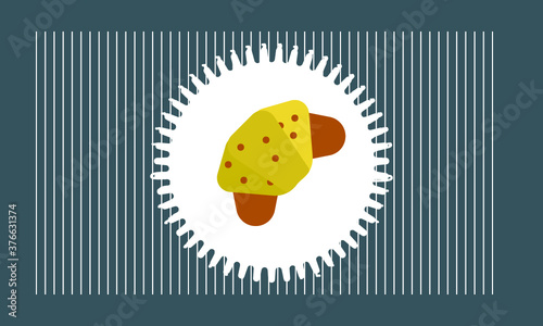 croissant vector icon