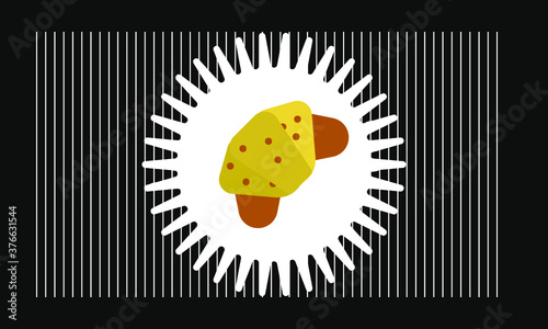 croissant vector icon
