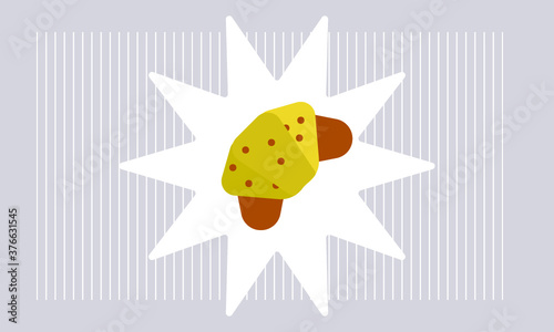 croissant vector icon