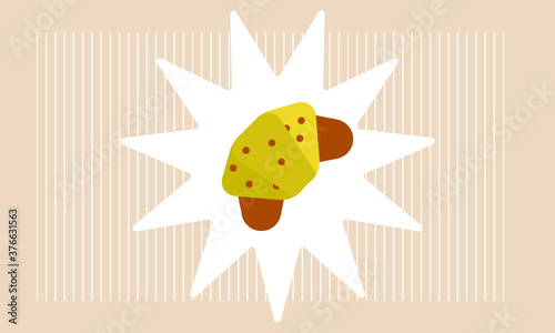 croissant vector icon
