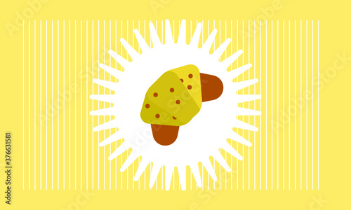 croissant vector icon