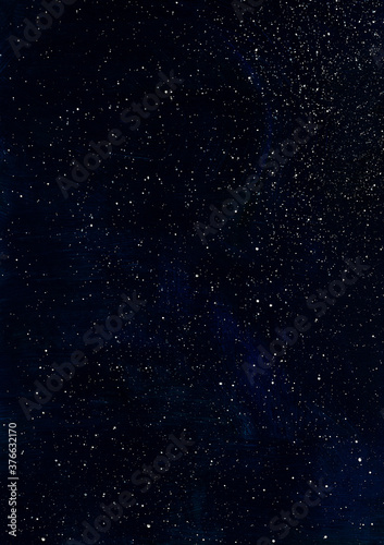 starry night sky with stars © 소연 김