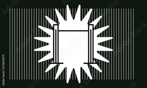 sports horizontal bar icon vector