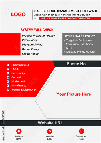 Sales force management isometric landing page. Developing sales force, coordinating sales operations and data analysis isometry Magazine or Leaflet. Brochure flat template, vector illustration
