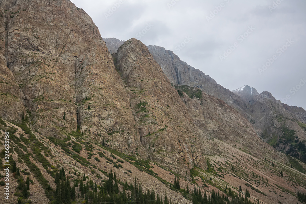 Rocks tops of mountains