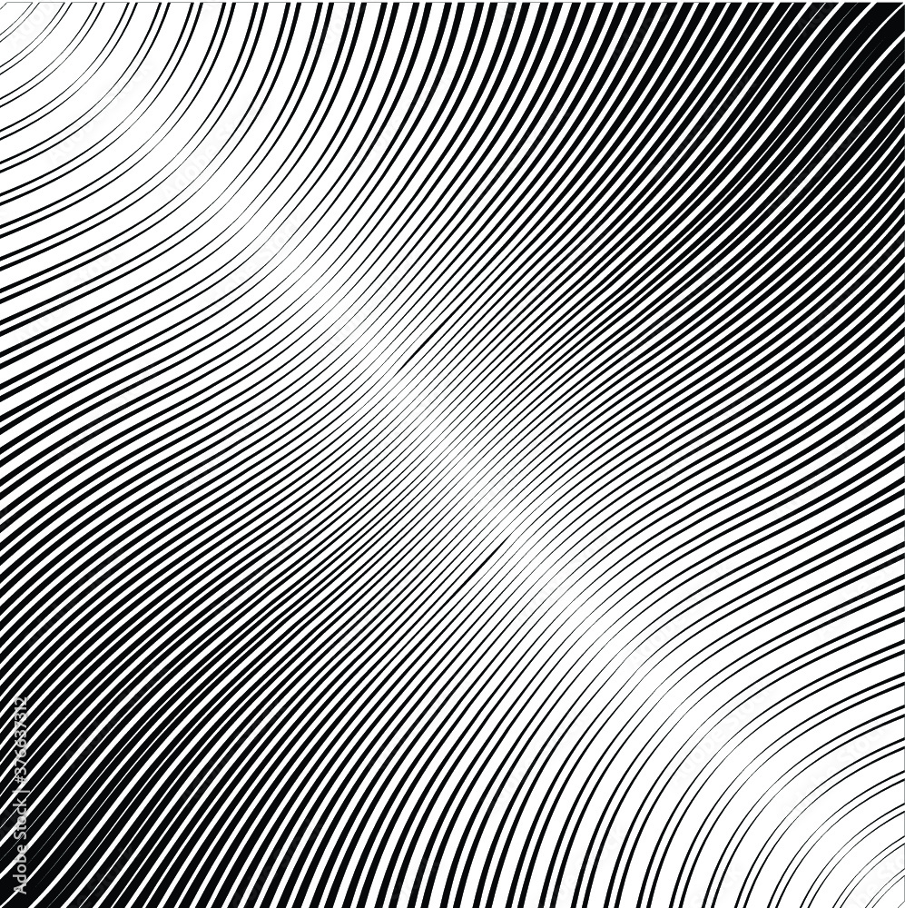 Abstract warped Diagonal Striped Background . Vector curved twisted slanting, waved lines texture
Abstract warped Diagonal Striped Background . Vector curved twisted slanting, waved lines texture