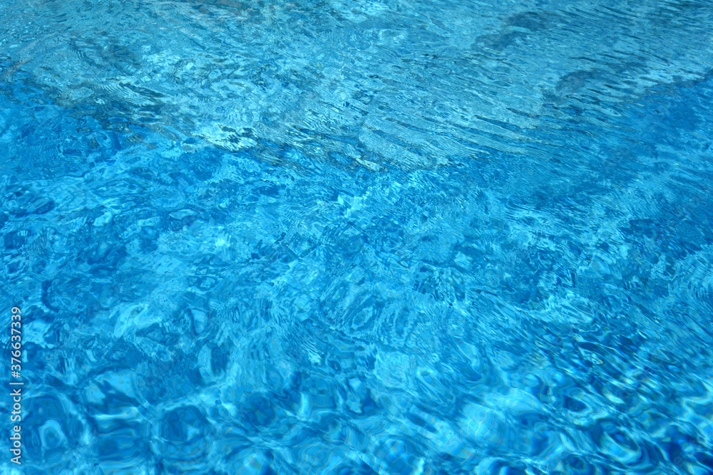 Obraz premium Water pattern in swimming pool.