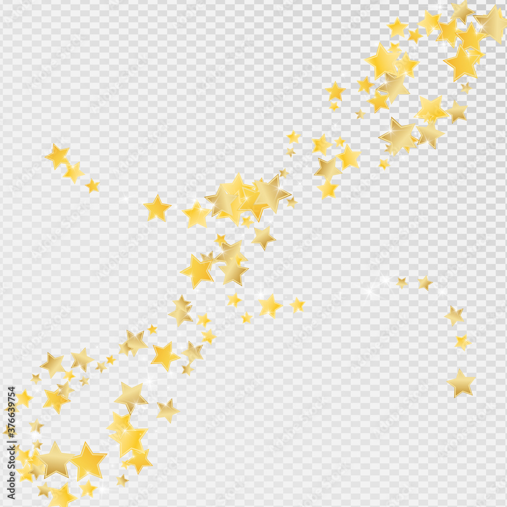Gold Celebration Stars Vector Transparent Gold Celebration Stars Vector Transparent