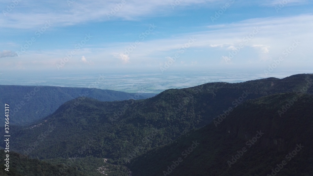 Naklejka premium A day out in Meghalaya