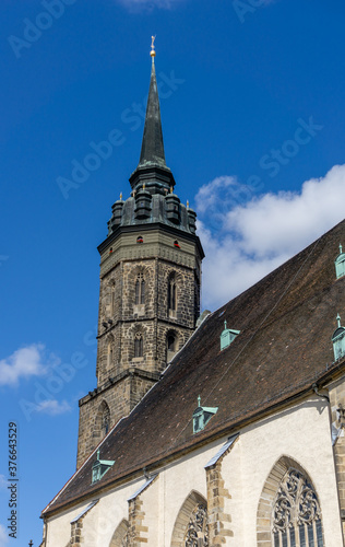 view of the cathedral in Bautzen photo