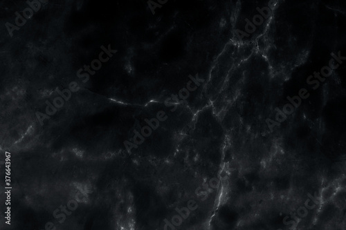 Black marble pattern texture background 