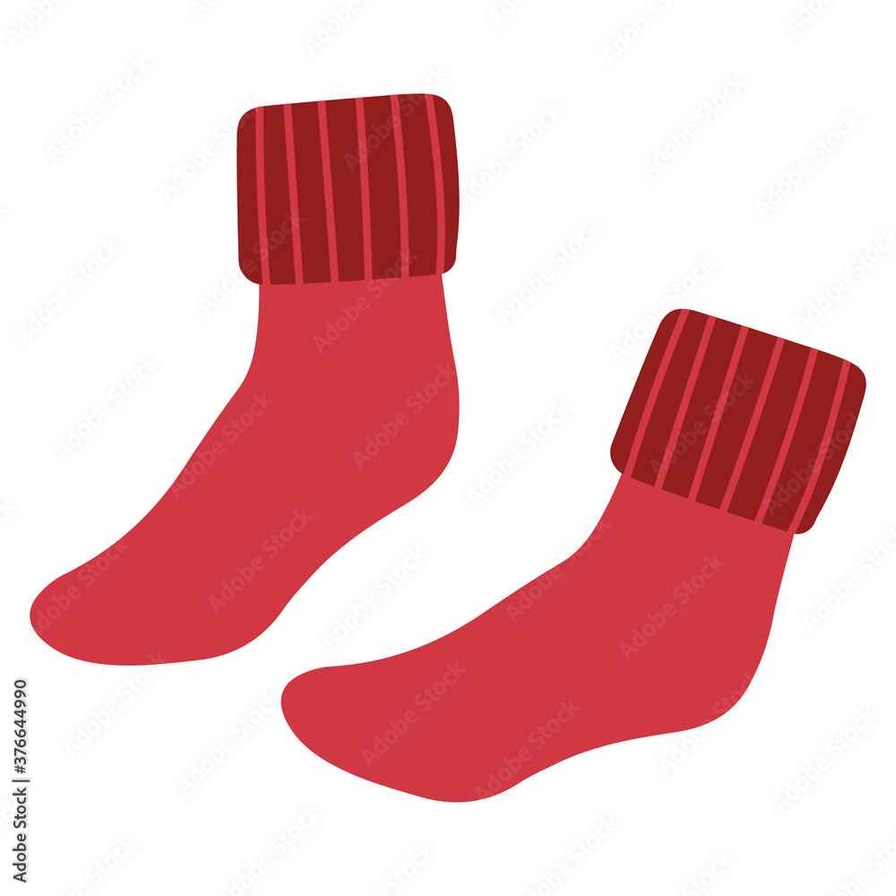 Socks Cartoon Images – Browse 44 Stock Photos, Vectors, and Video