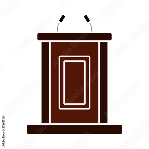 Witness Stand Icon