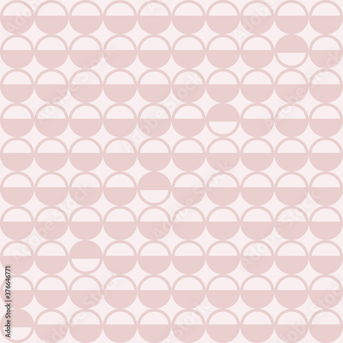 Repeat baby Pink Dotted graphic seamless pattern