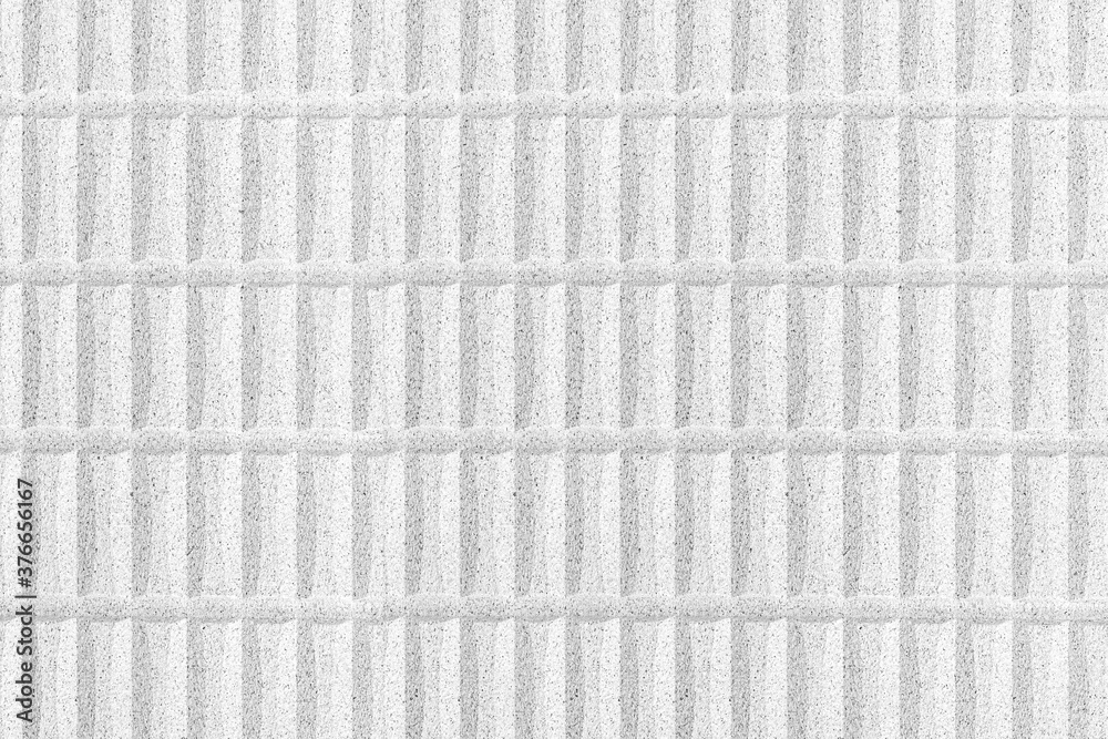 Fototapeta premium White stone block wall seamless background and pattern texture