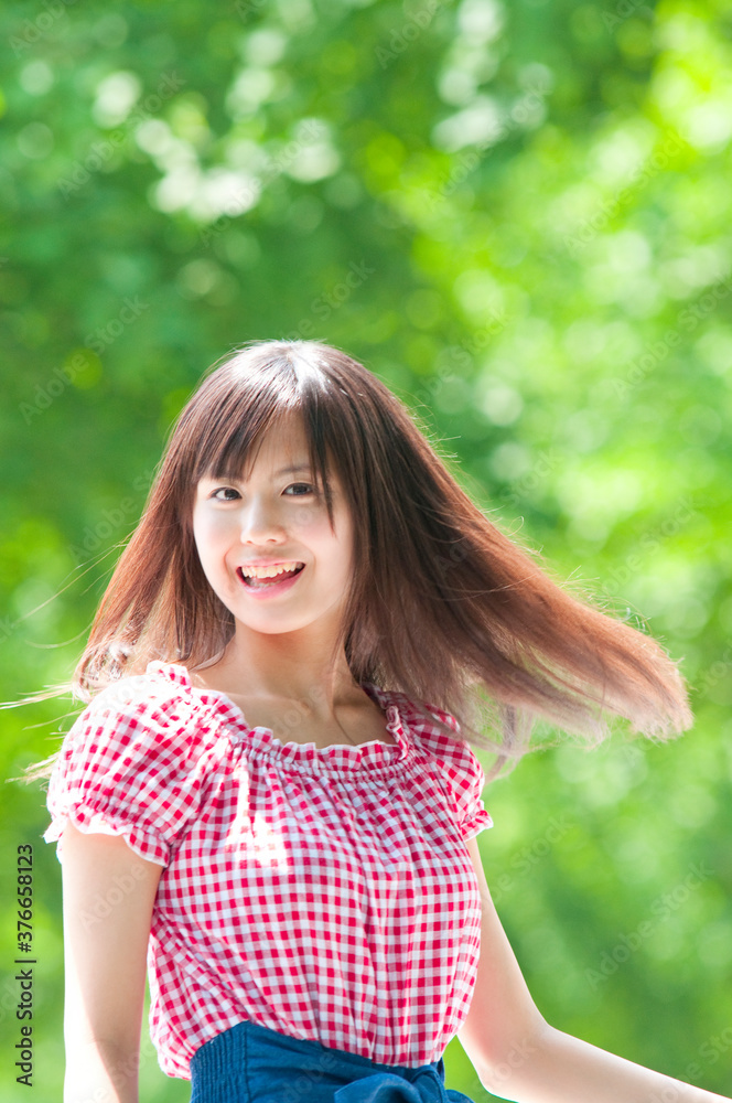 女性ポートレート