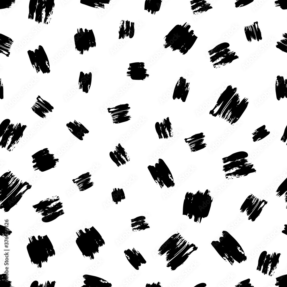 Seamless Pattern with hand drawn scribble smears Seamless Pattern with hand drawn scribble smears