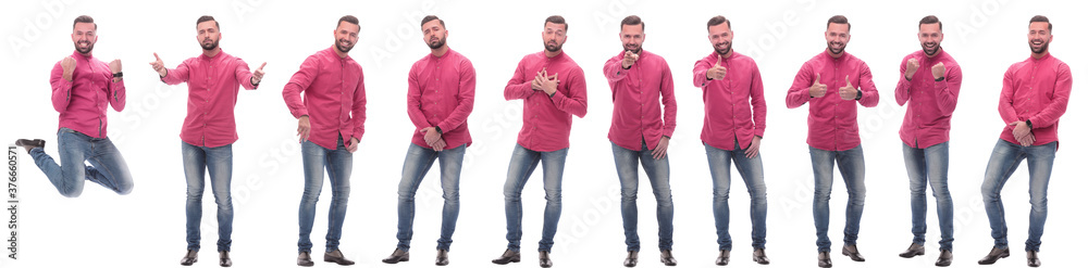 collage of photos of a handsome man in a red shirt collage of photos of a handsome man in a red shirt
