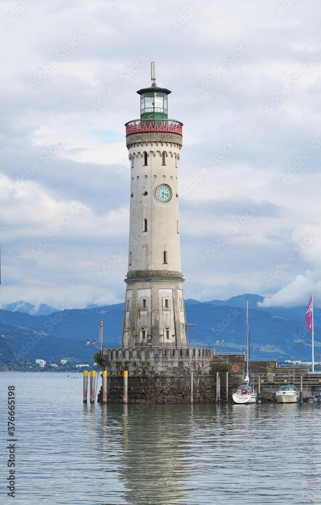 Fototapeta premium Leuchtturm Lindau