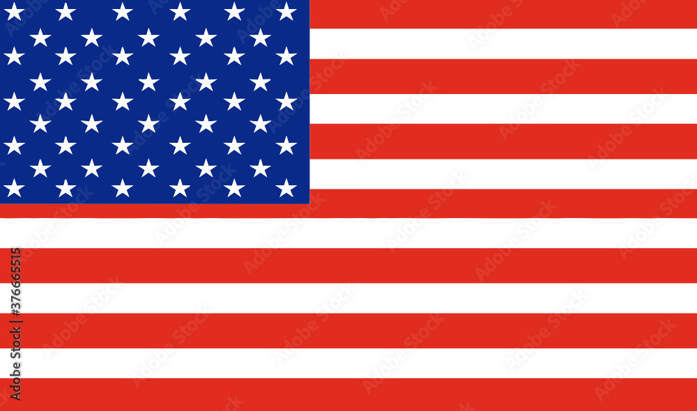 Naklejka premium BANDERA ESTADOS UNIDOS