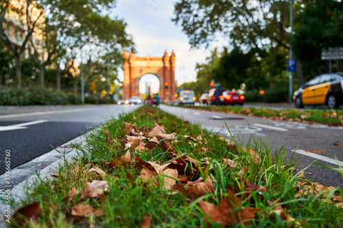Photography Colores de otoño en Barcelona, España.