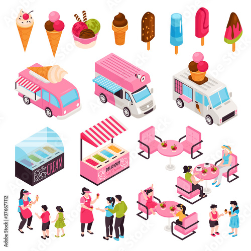 Ice Cream Icon Set