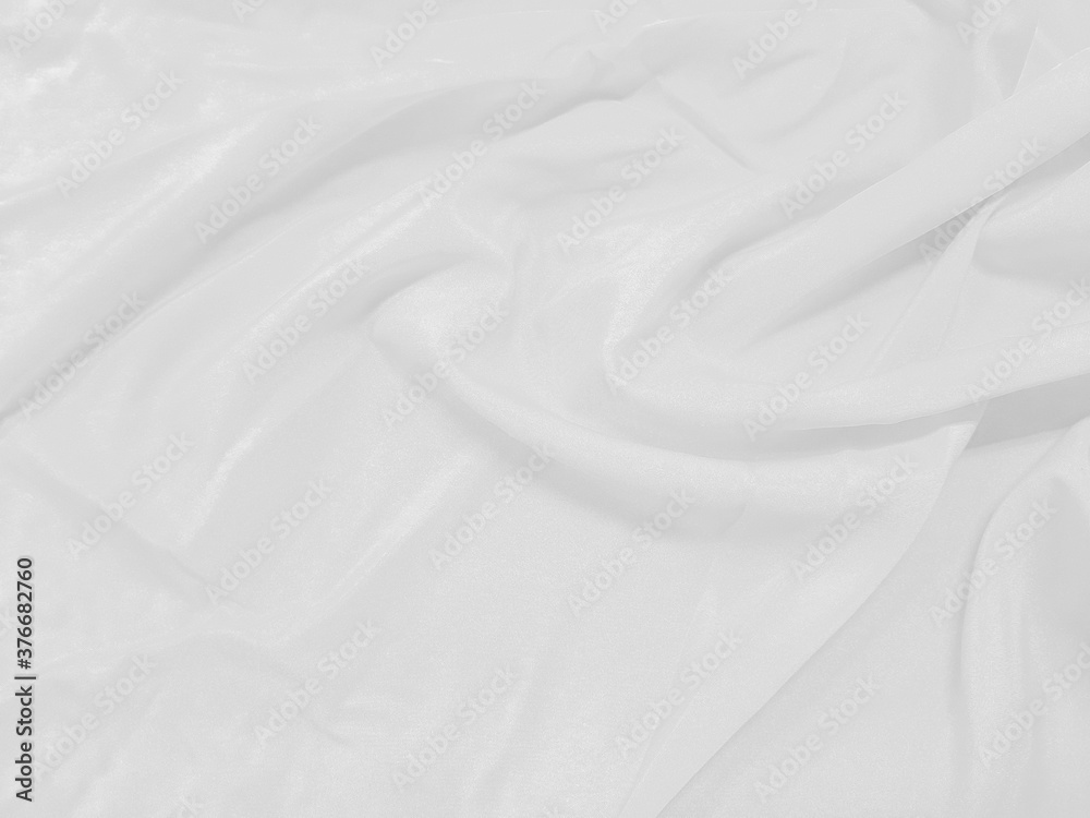 White cloth background abstract with soft waves. White cloth background abstract with soft waves.