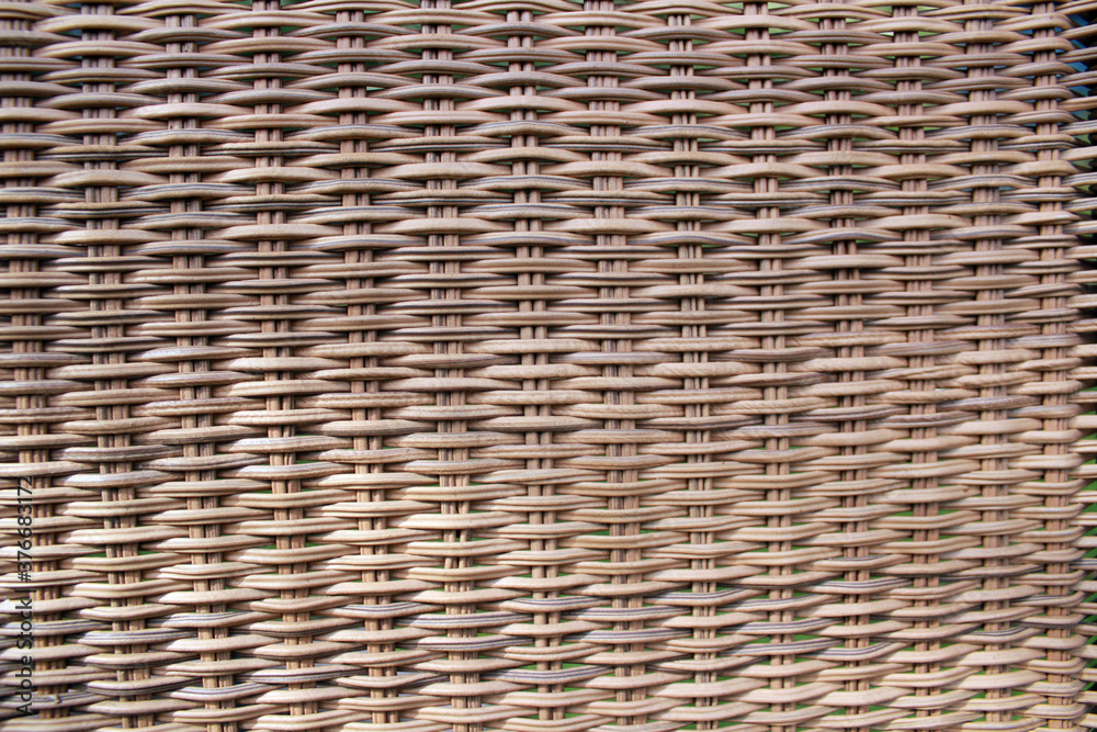 braided rattan texture of a chair backrest braided rattan texture of a chair backrest