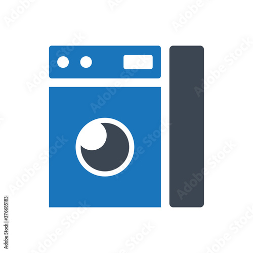 Washing machine icon ( vector illustration )