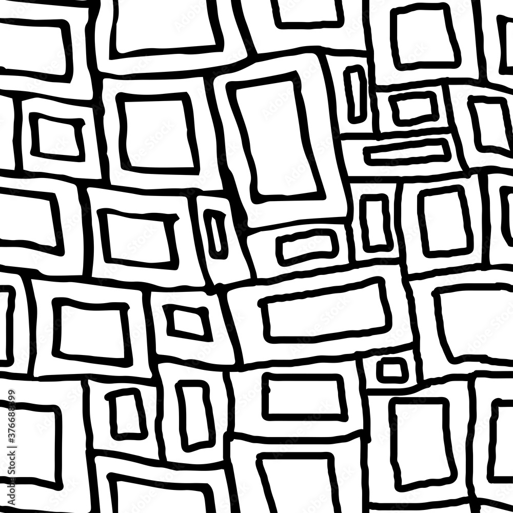 seamless pattern, background, texture from squares and rectangles, contours, doodling for paper design, fabric, interior. raster copy seamless pattern, background, texture from squares and rectangles, contours, doodling for paper design, fabric, interior. raster copy