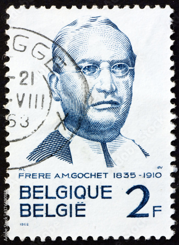 Postage stamp Belgium 1962 Brother Alexis-Marie Gochet photo