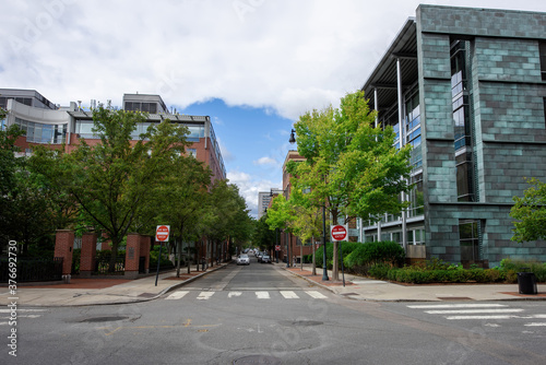 Street scape of Boston, USA
