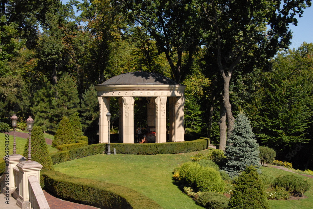 gazebo in the park